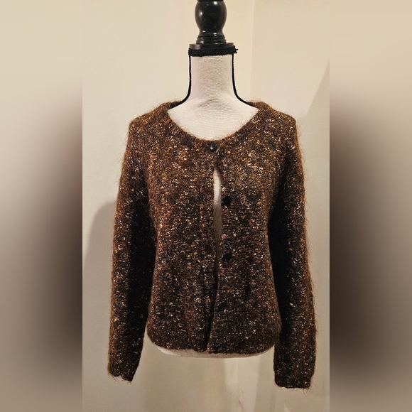 Vintage Paul Et Duffier Mohair Blend Cardigan - Picture 4 of 6